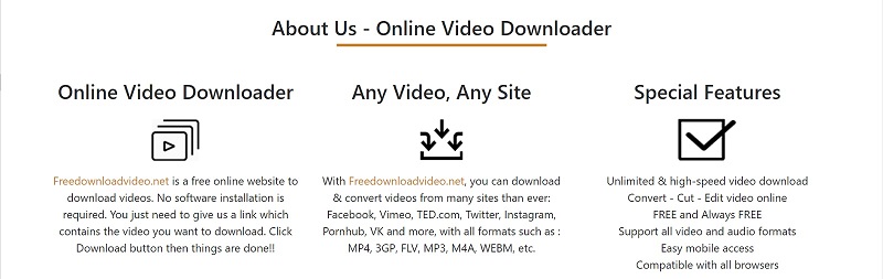 Let's look closer at FreeDownloadVideo