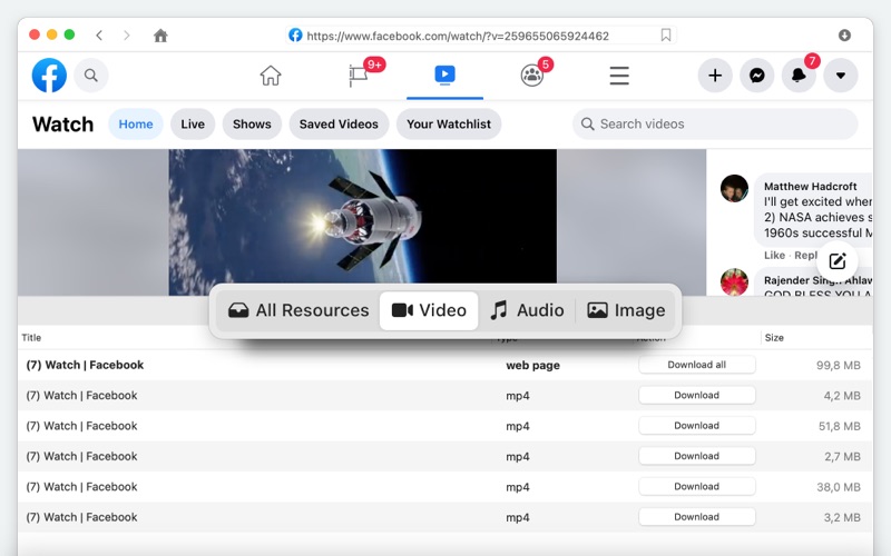 We've reviewed best Facebook video downloaders for you to choose one.