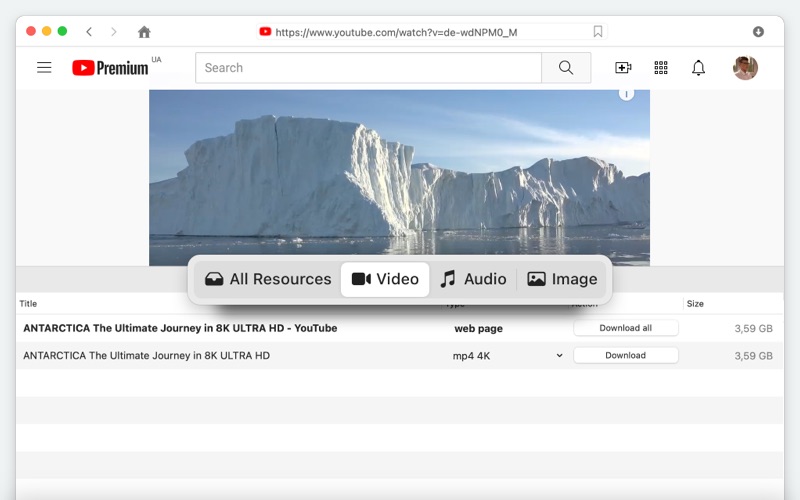 Download videos from YouTube easily and smoothly.