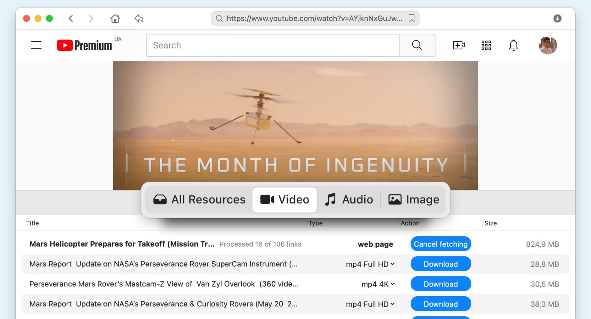 downloader for Mac VideoDuke