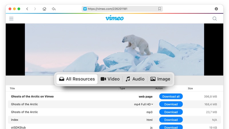 VideoDuke is the answer to the question how to download Vimeo videos Mac.