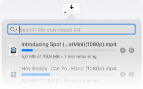 The final step to use Twitter video downloader for Mac.