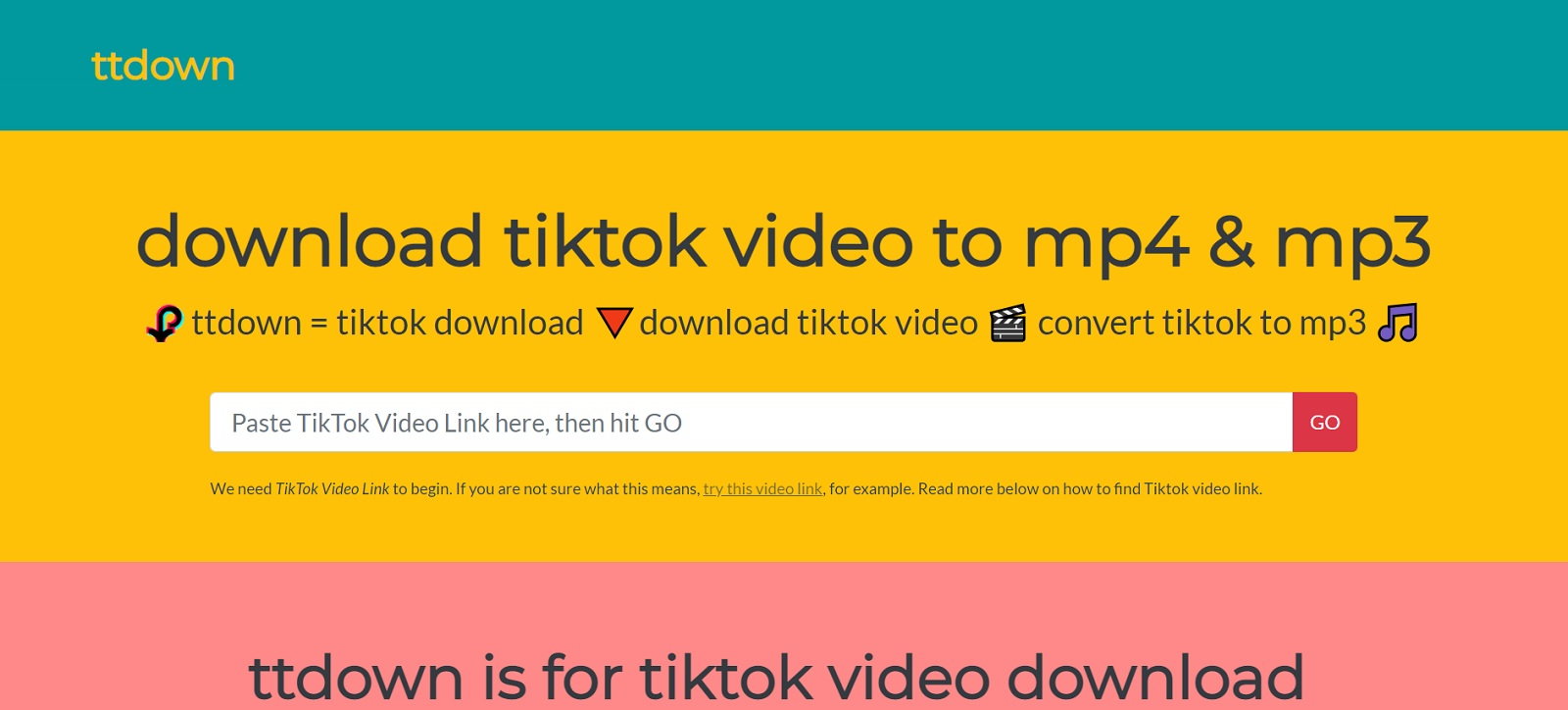 Tiktok download mp4 Convert TikTok