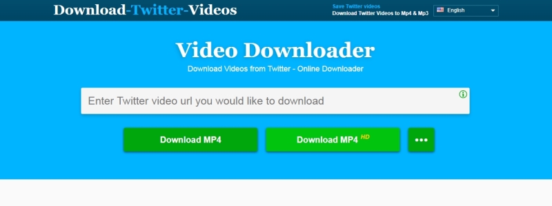 A brief summary for DownloadTwitterVideo service: