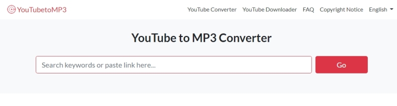 Machen wir uns mit YouTube to MP3 vertraut.