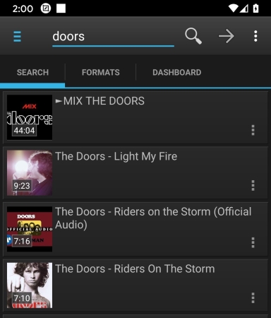 Then simply start the app to copy videos from YouTube. Then simply start the app to copy videos from YouTube.
