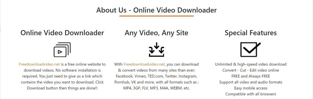 Let's look closer at FreeDownloadVideo Let's look closer at FreeDownloadVideo