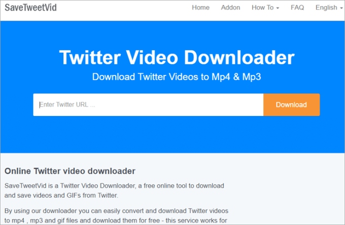 A brief summary for SaveTweetVid service: A brief summary for SaveTweetVid service: